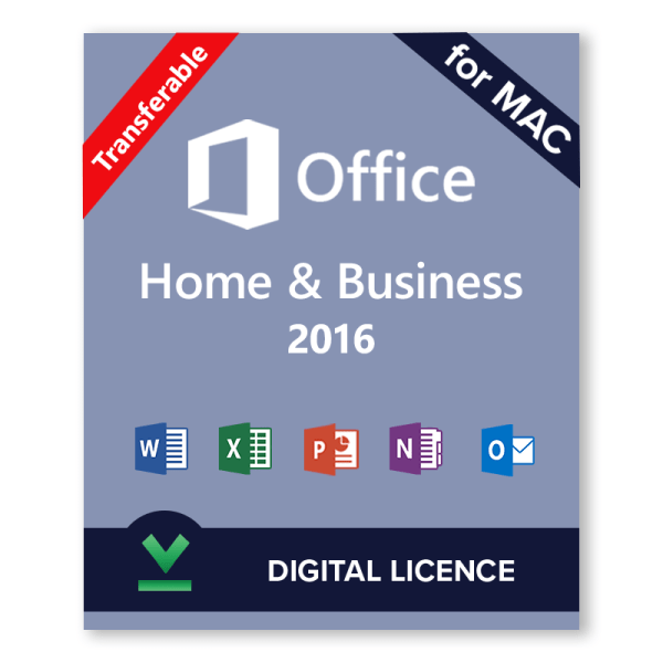 Office 2016 Home and Business for MAC