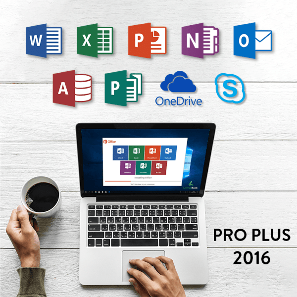 Office Professional Plus 2016 apps